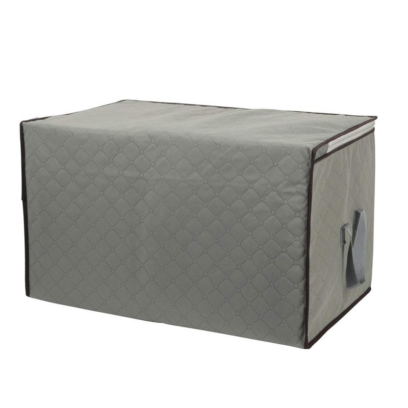 Szxc 2 Pack Foldable Large Storage Bags 28 x 20 x 12 (L x W x H) inch for Comforter Quilt Blanket Clothes with Clear Window & Handles - Easy to Fit King Size Comforter Set - Closet Under Bed Organizer - Image 4
